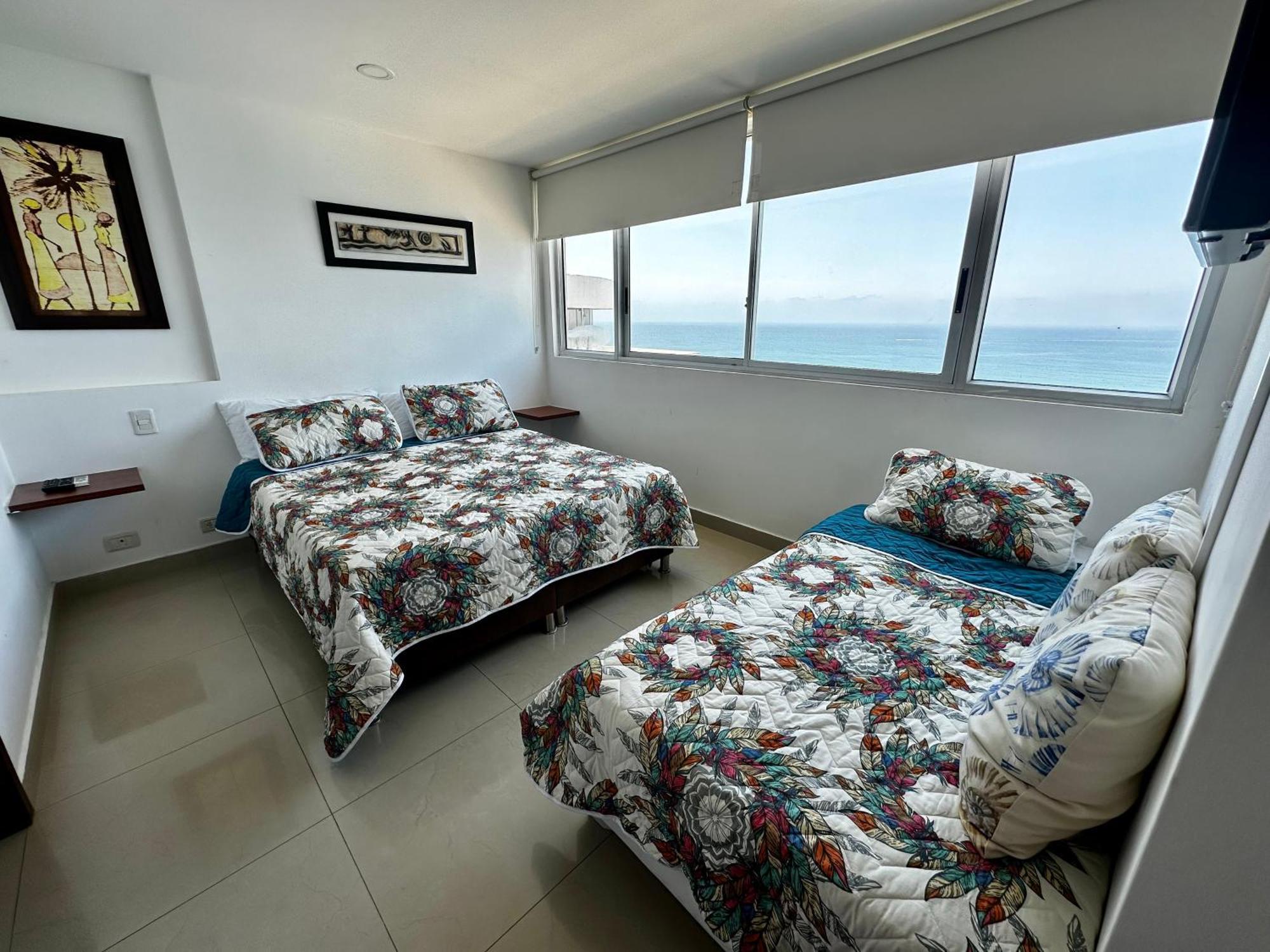 Apartamento Con Vista Al Mar Piso 19 Bocagrande Cartagena Exterior foto