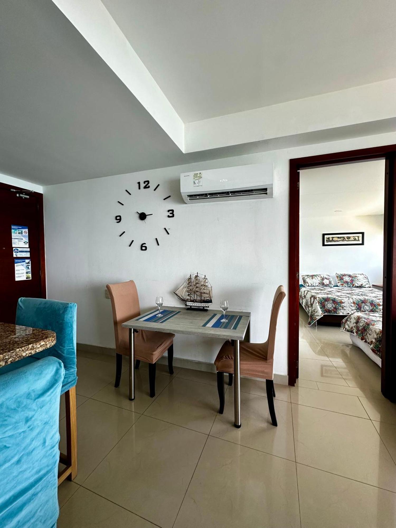 Apartamento Con Vista Al Mar Piso 19 Bocagrande Cartagena Exterior foto