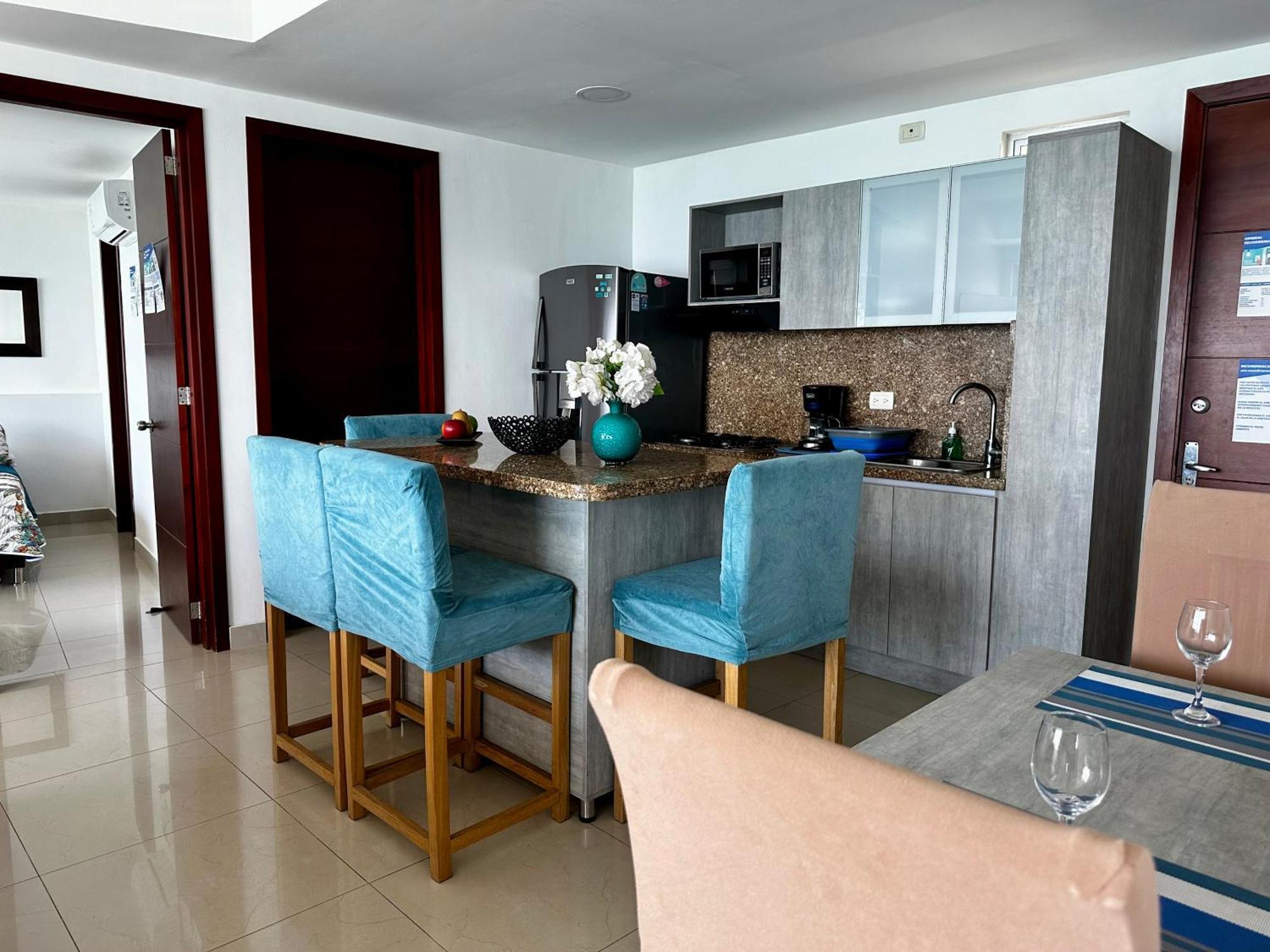 Apartamento Con Vista Al Mar Piso 19 Bocagrande Cartagena Exterior foto