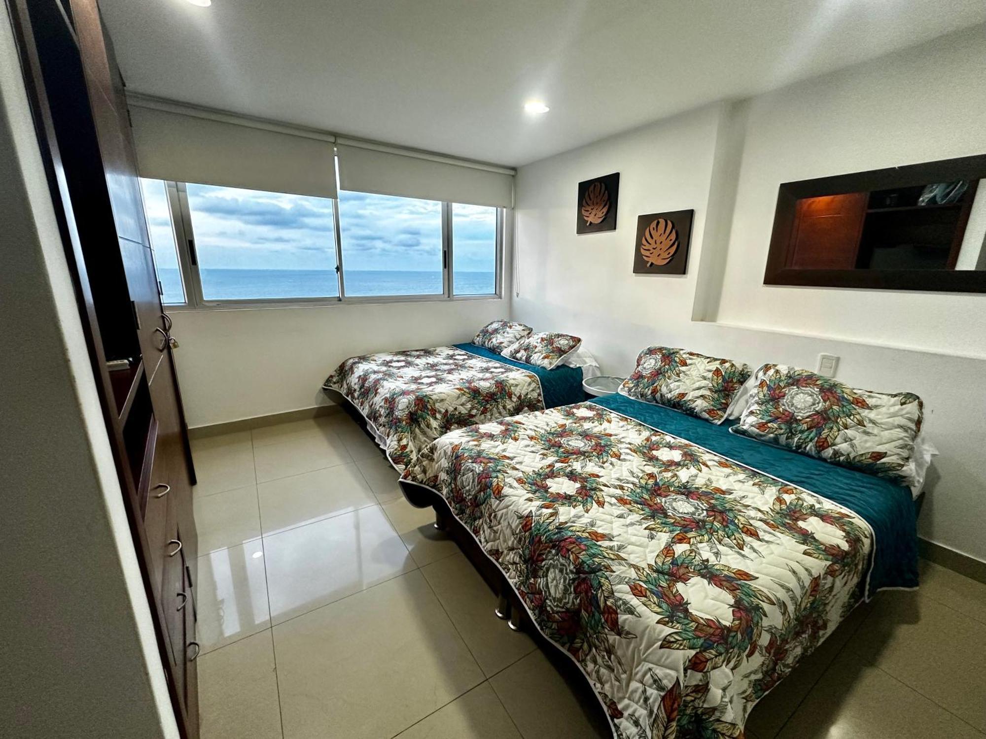 Apartamento Con Vista Al Mar Piso 19 Bocagrande Cartagena Exterior foto