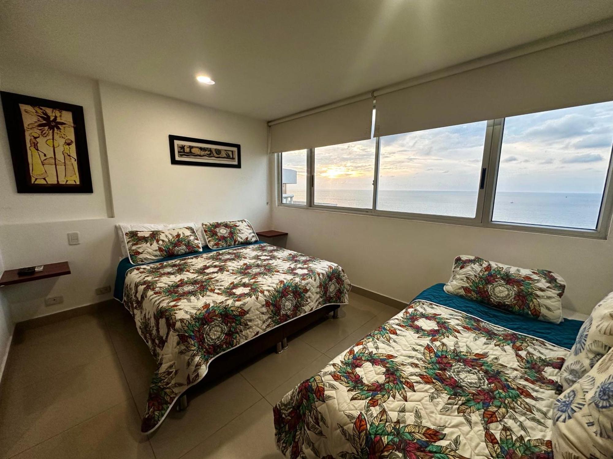 Apartamento Con Vista Al Mar Piso 19 Bocagrande Cartagena Exterior foto