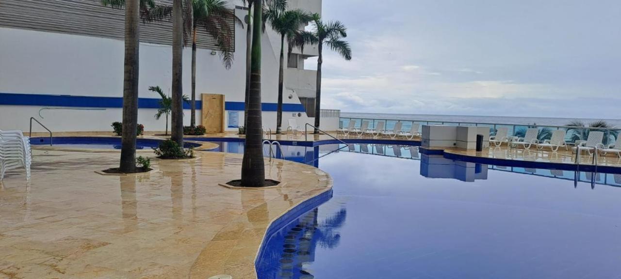 Apartamento Con Vista Al Mar Piso 19 Bocagrande Cartagena Exterior foto