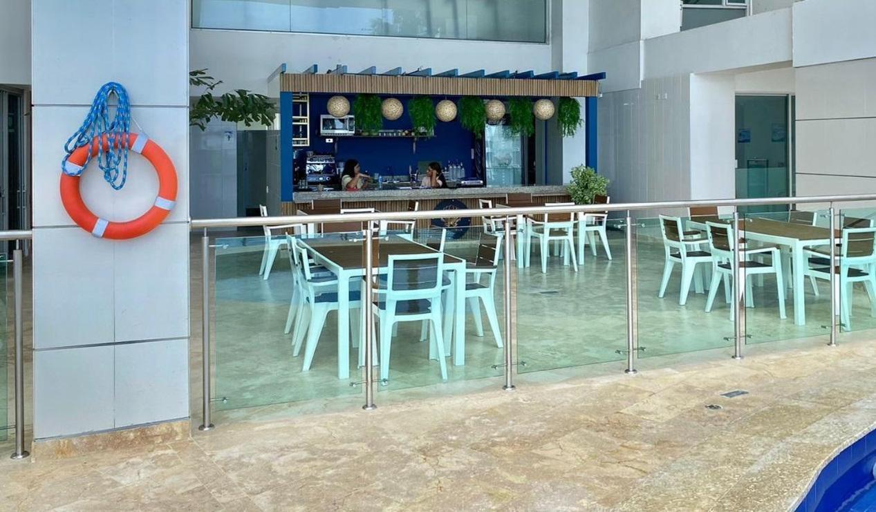Apartamento Con Vista Al Mar Piso 19 Bocagrande Cartagena Exterior foto