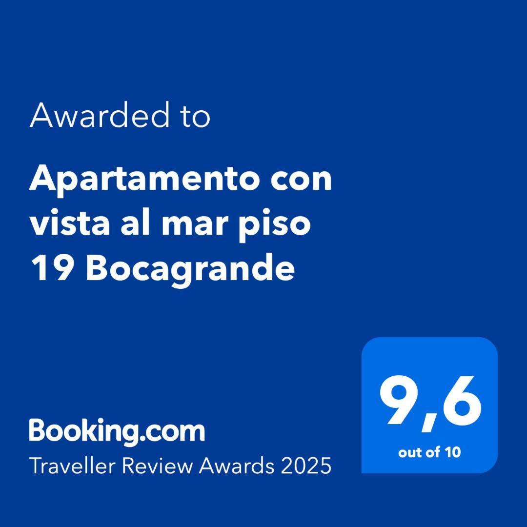 Apartamento Con Vista Al Mar Piso 19 Bocagrande Cartagena Exterior foto